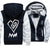 Marilyn Manson Jackets - Solid Color Marilyn Manson Rock Band White Icon Super Cool Fleece Jacket