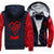 Marilyn Manson Jackets - Solid Color Marilyn Manson Rock Band Red Icon Super Cool Fleece Jacket