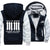 Marilyn Manson Jackets - Solid Color Marilyn Manson Icon Fleece Jacket