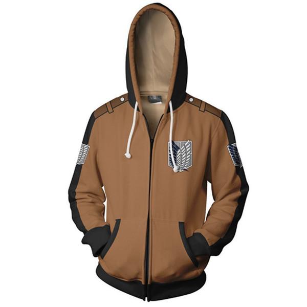 Anime Attack On Titan Hoodie - Shingeki no Kyojin Sweatshirt