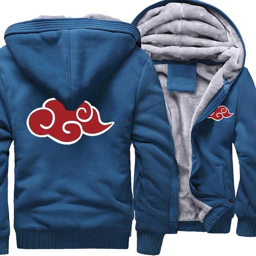 Dragon Ball Jackets - Solid Color Dragon Ball Anime Series Somersault Cloud Icon Fleece Jacket