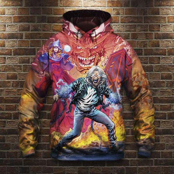 Iron Maiden Hoodie - 3D Print Sweatshrit