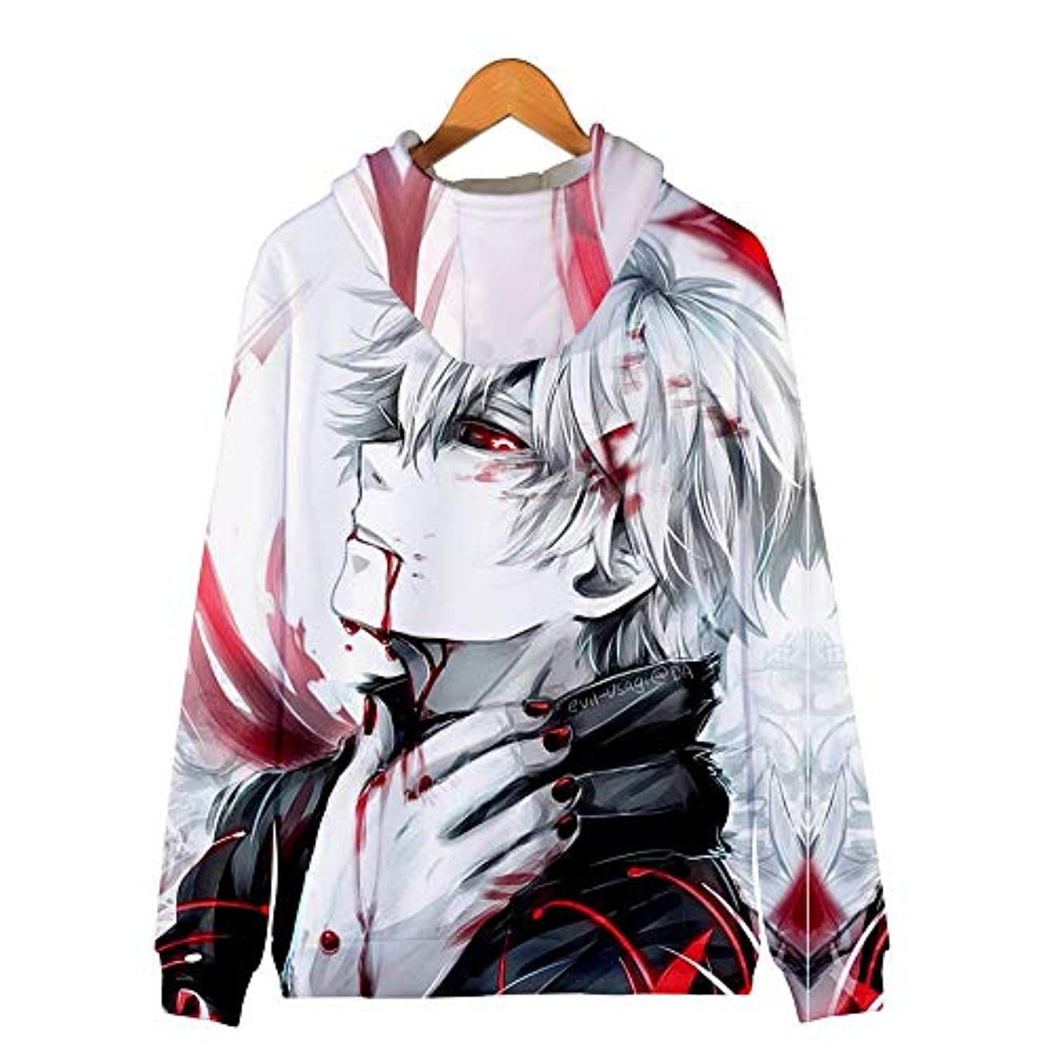 Anime Tokyo Ghoul Hoodie - Kaneki Ken Hoody Sweatshirt