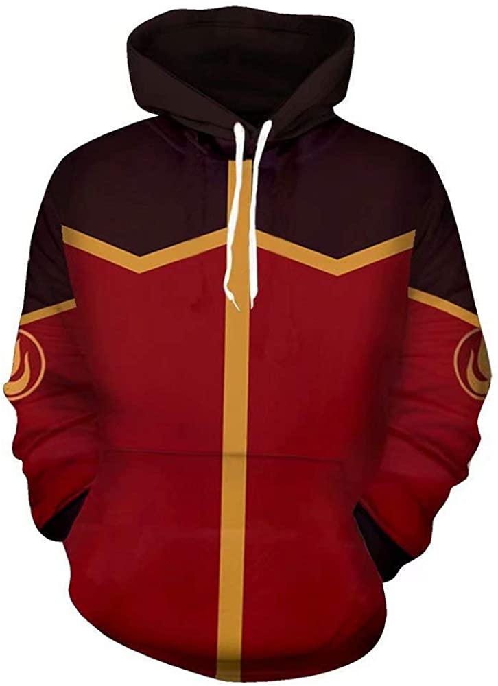 Avatar The Last Airbender Hoodie - Unisex 3D Print Pullover Sweatshirts