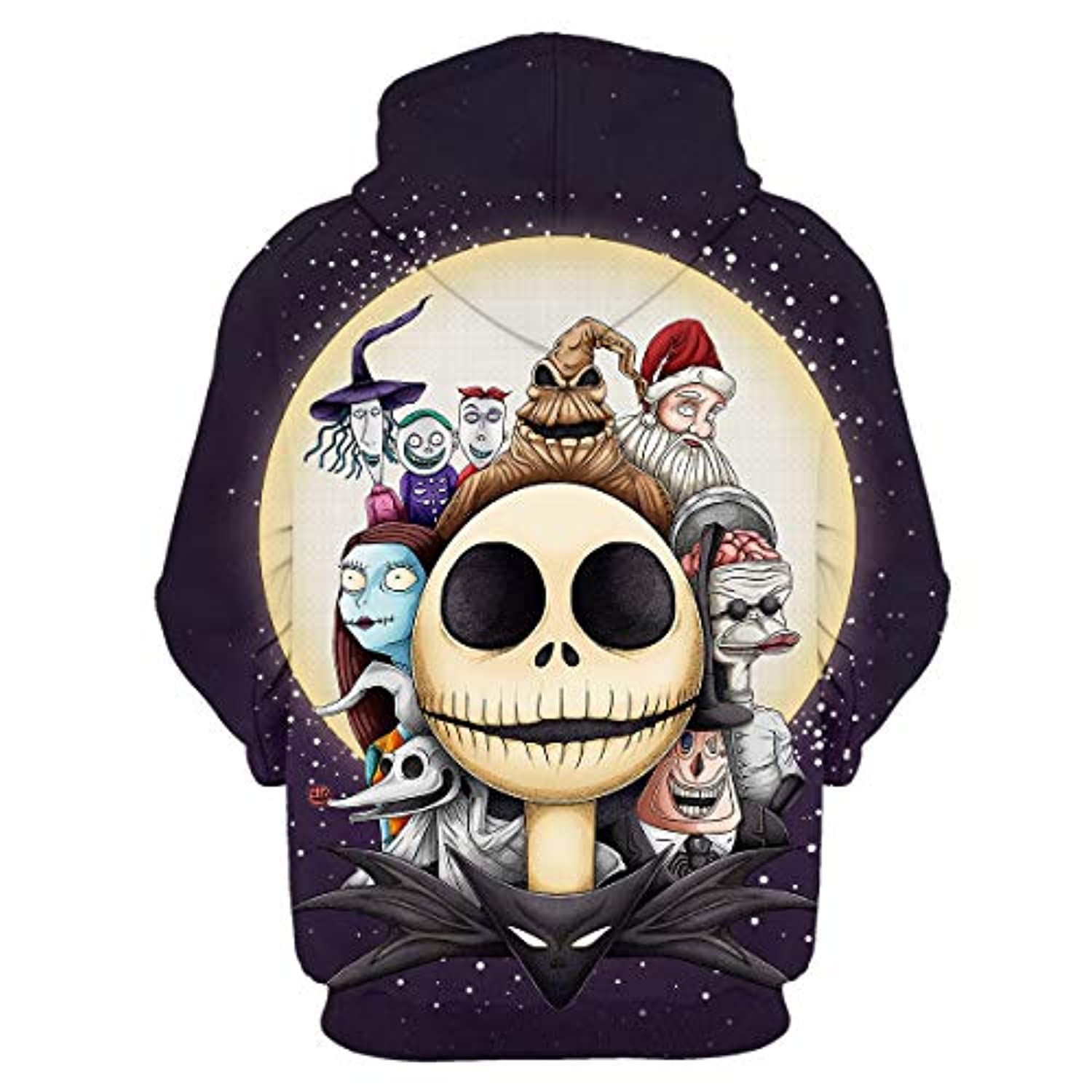 The Nightmare Before Christmas 3D Printing Hoodie