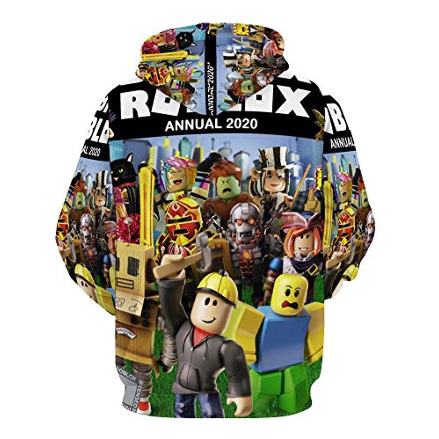 Roblox 3D Printed Hooded Sweatshirt Pullover Hoodie