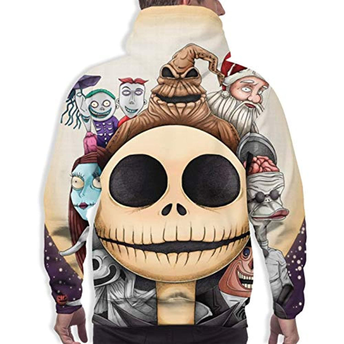 Unisex The Nightmare Before Christmas Novelty Hoodie Sweatshirt