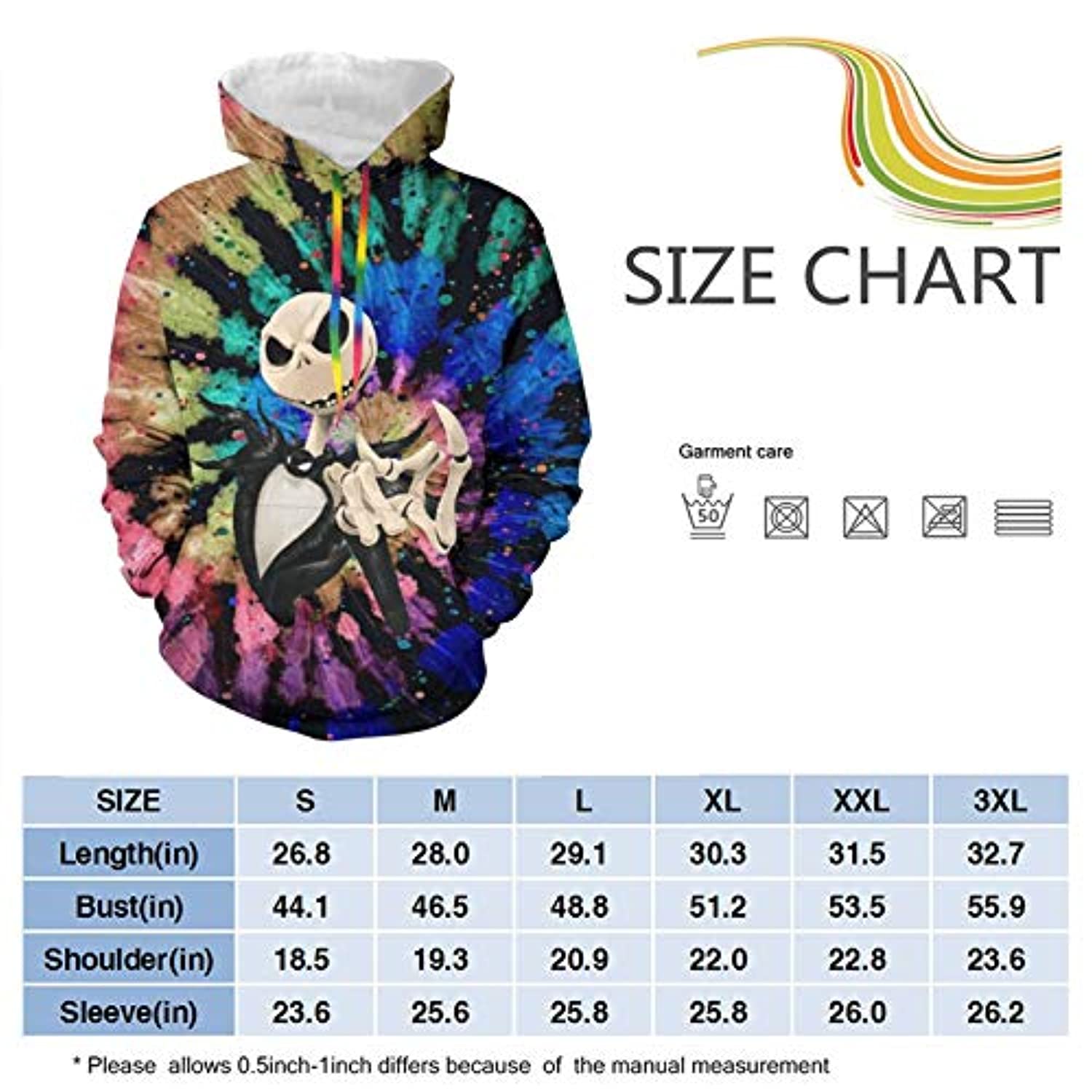 Nightmare Before Christmas Jack Skellington Hoodie