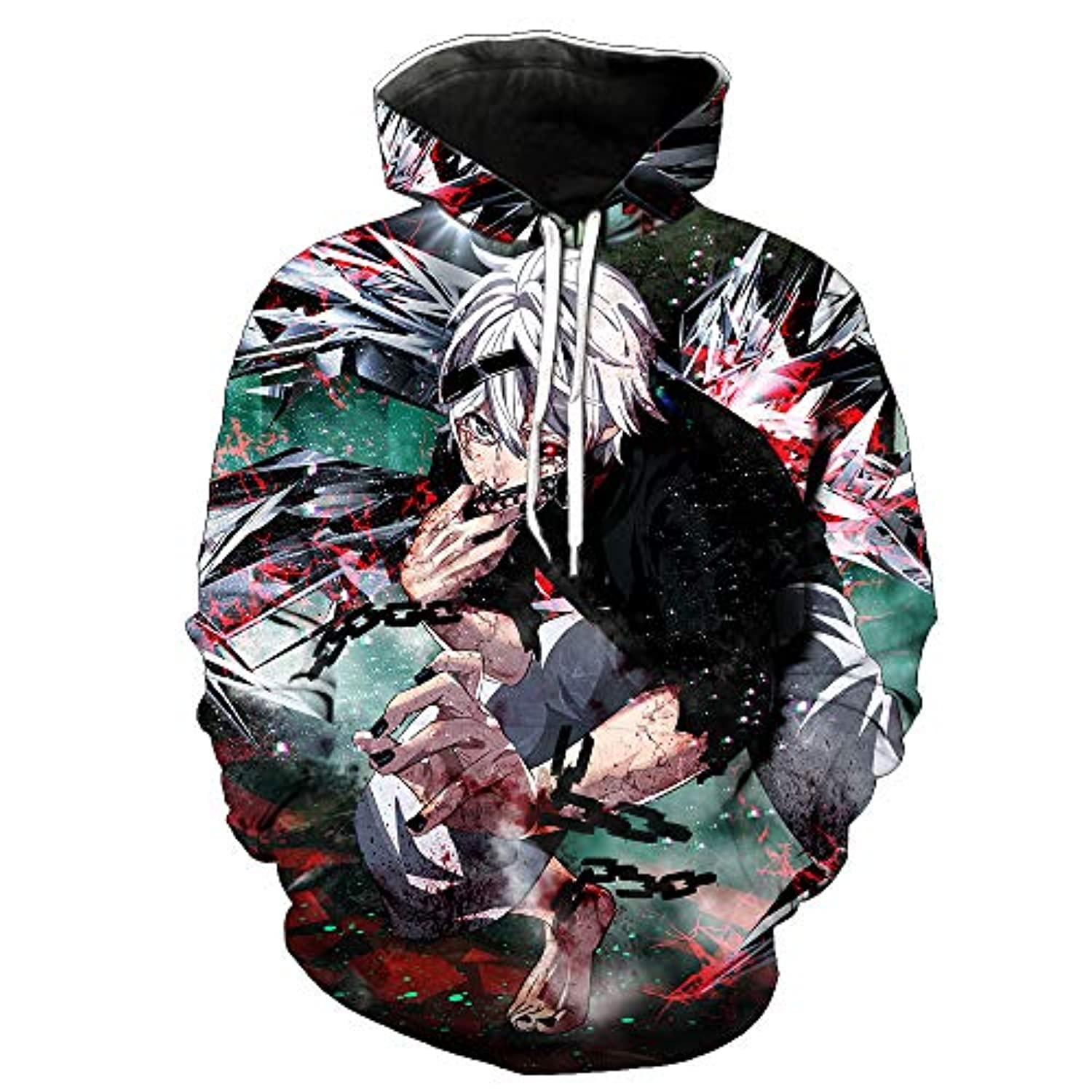 Unisex Tokyo Ghoul Hoodie Outwear Jacket