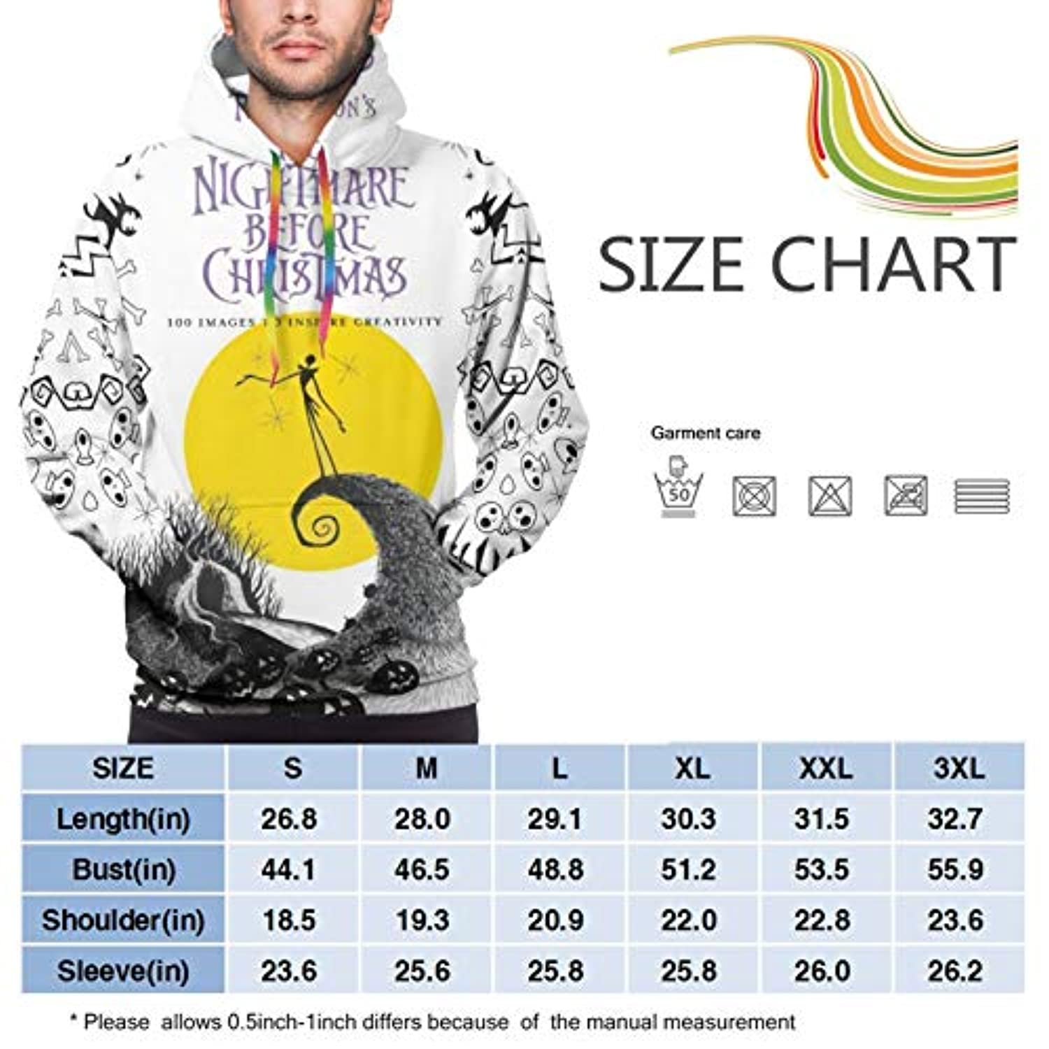 The Nightmare Before Christmas 3D Printed Sweatshirts Hoodie