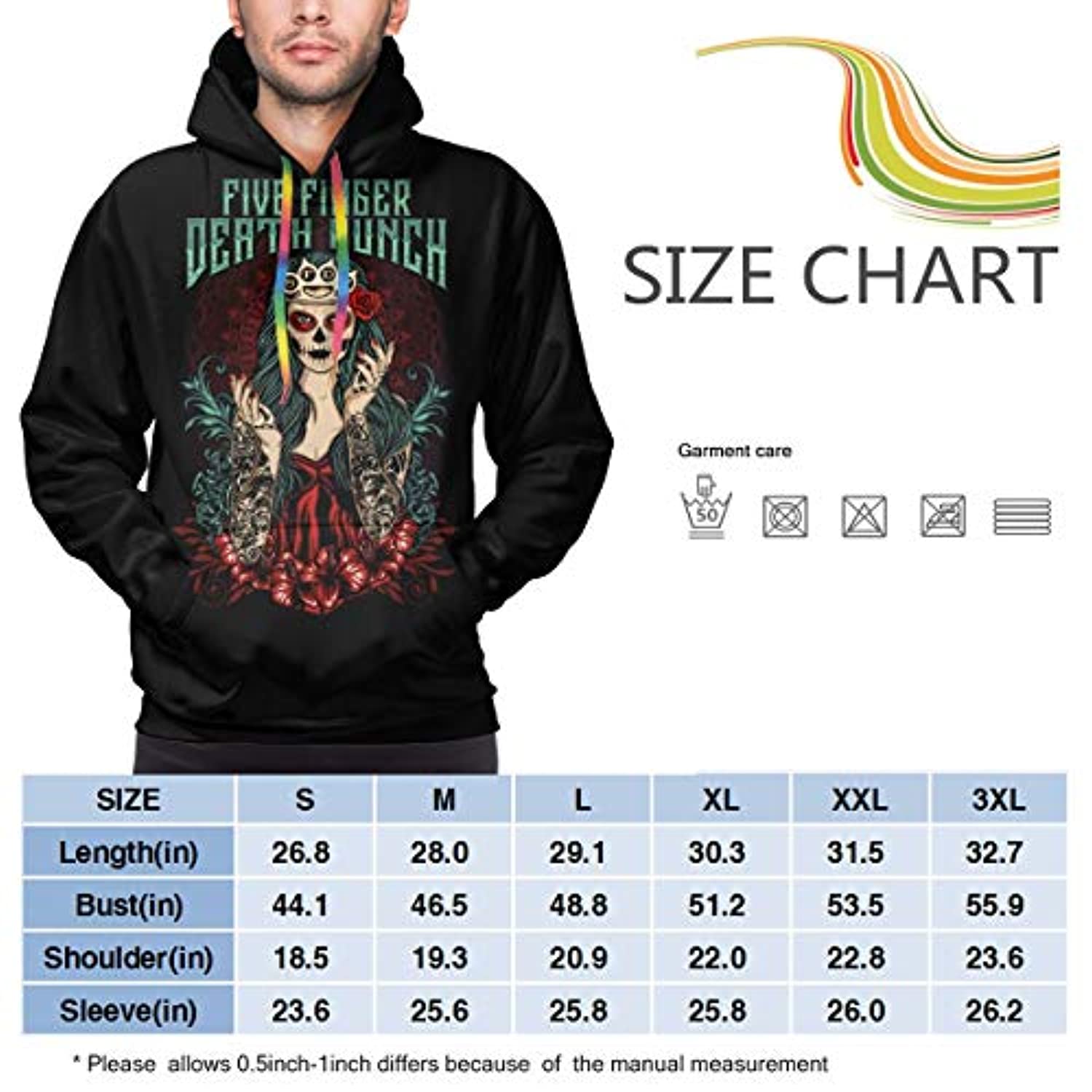 Five Finger Death Punch Hoodie - 3D Pullover Sweatshirt