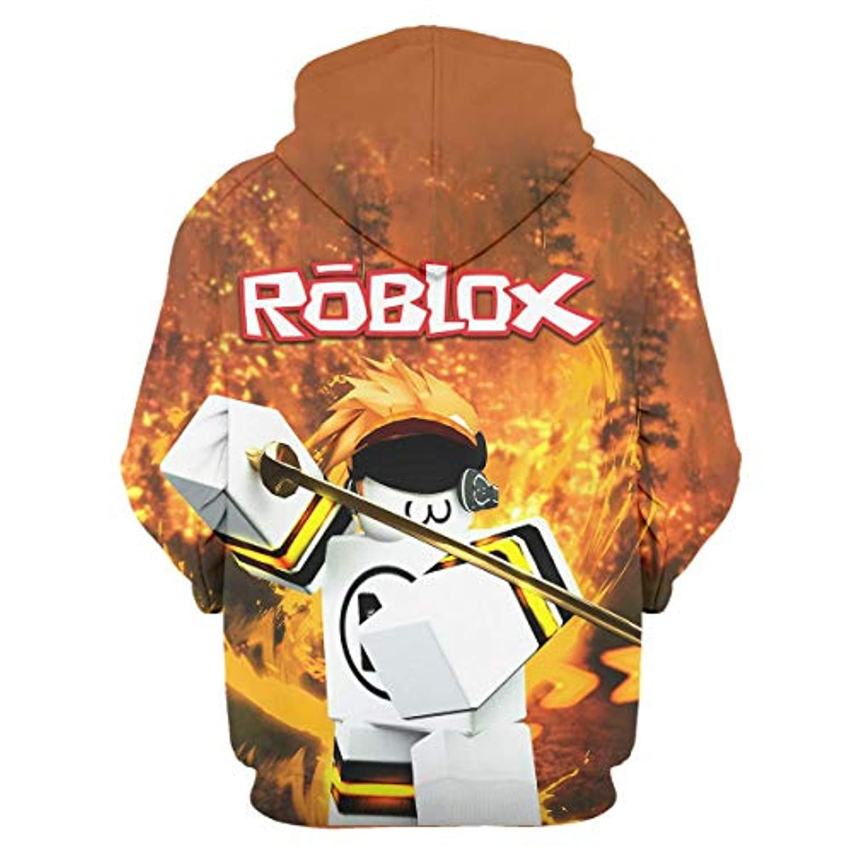 Unisex Cartoon 3D Print Hooded Pullover Sweatshirts Hoodies