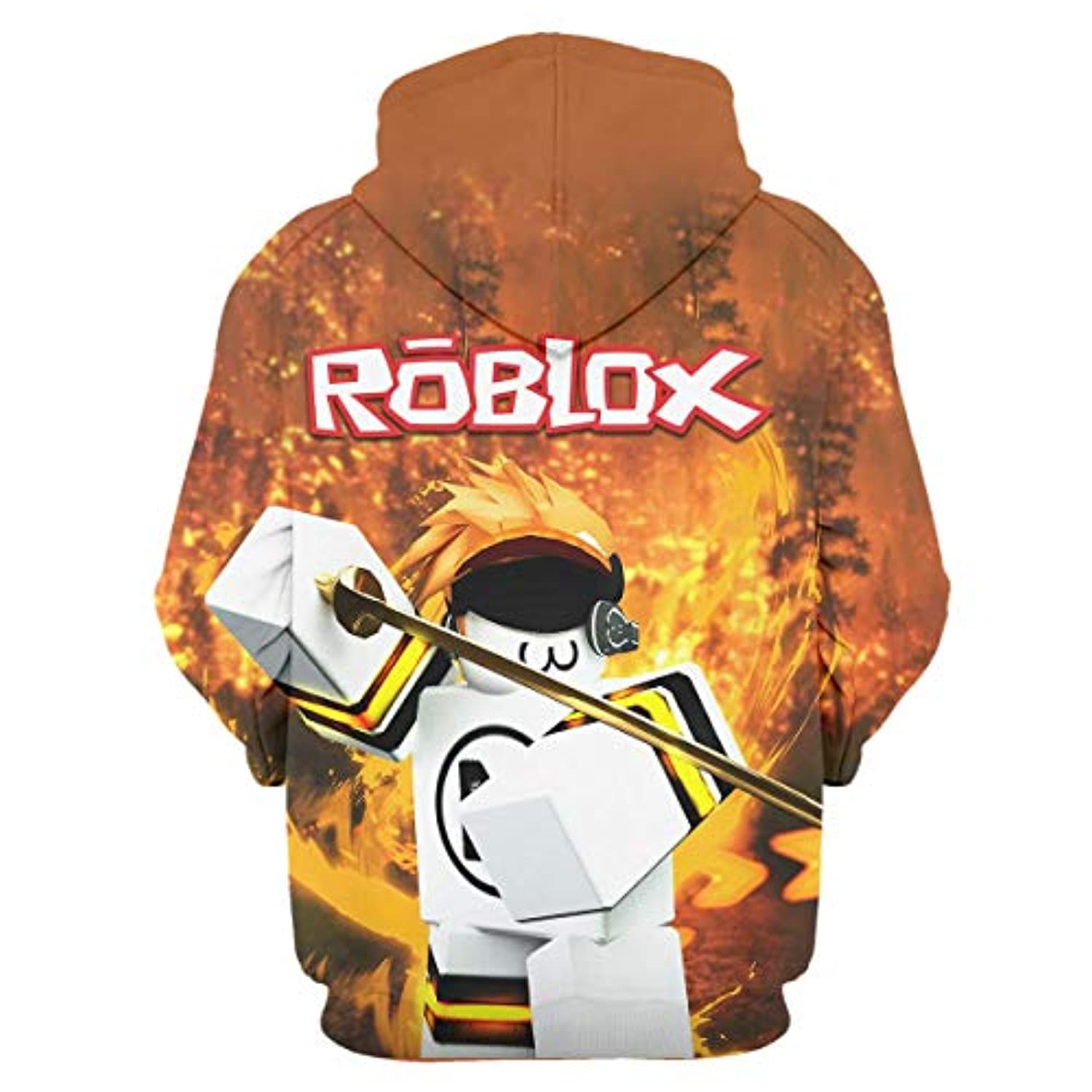 Unisex Cartoon 3D Print Hooded Pullover Sweatshirts Hoodies