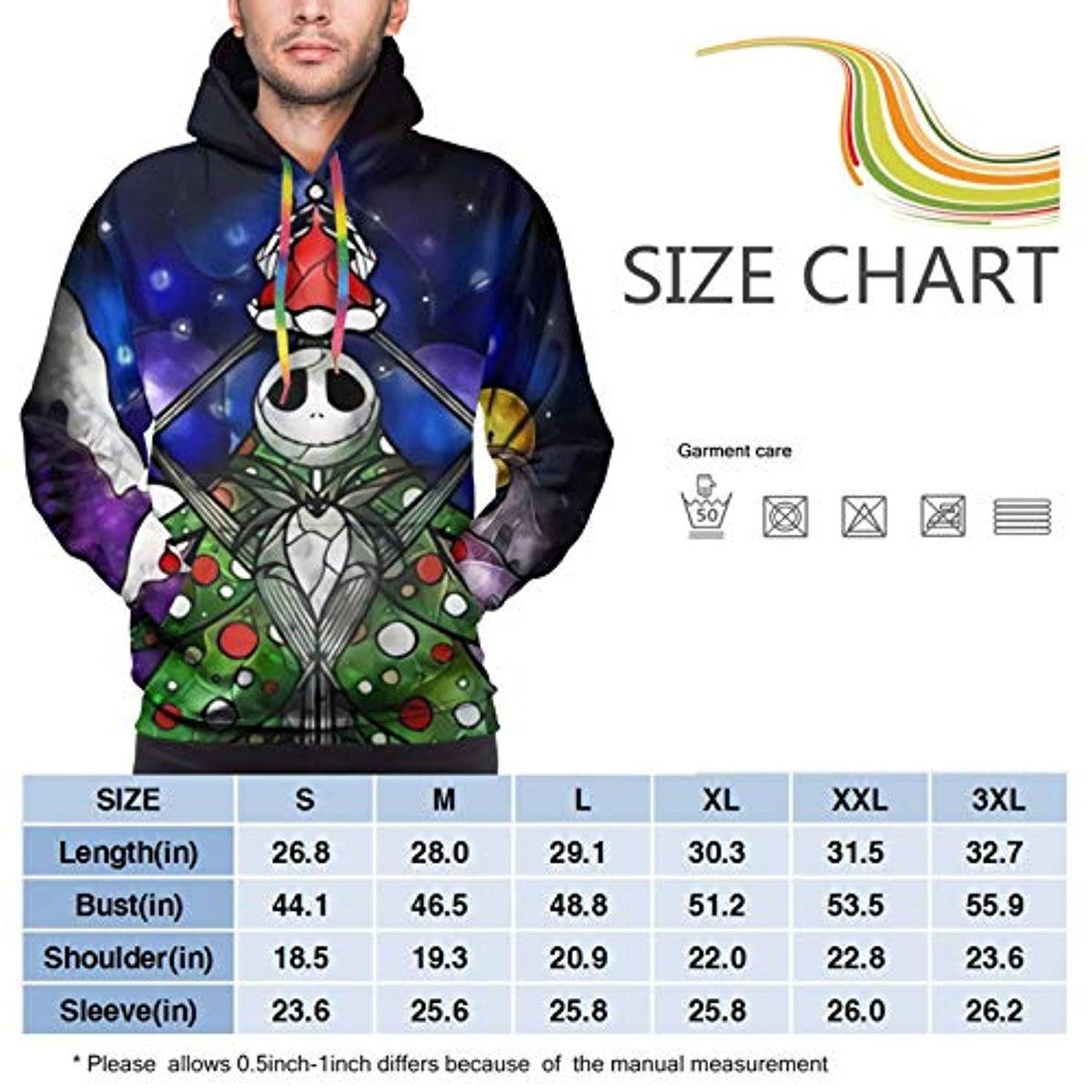 The Nightmare Before Christmas 3D Printed Sweatshirts Hoodie