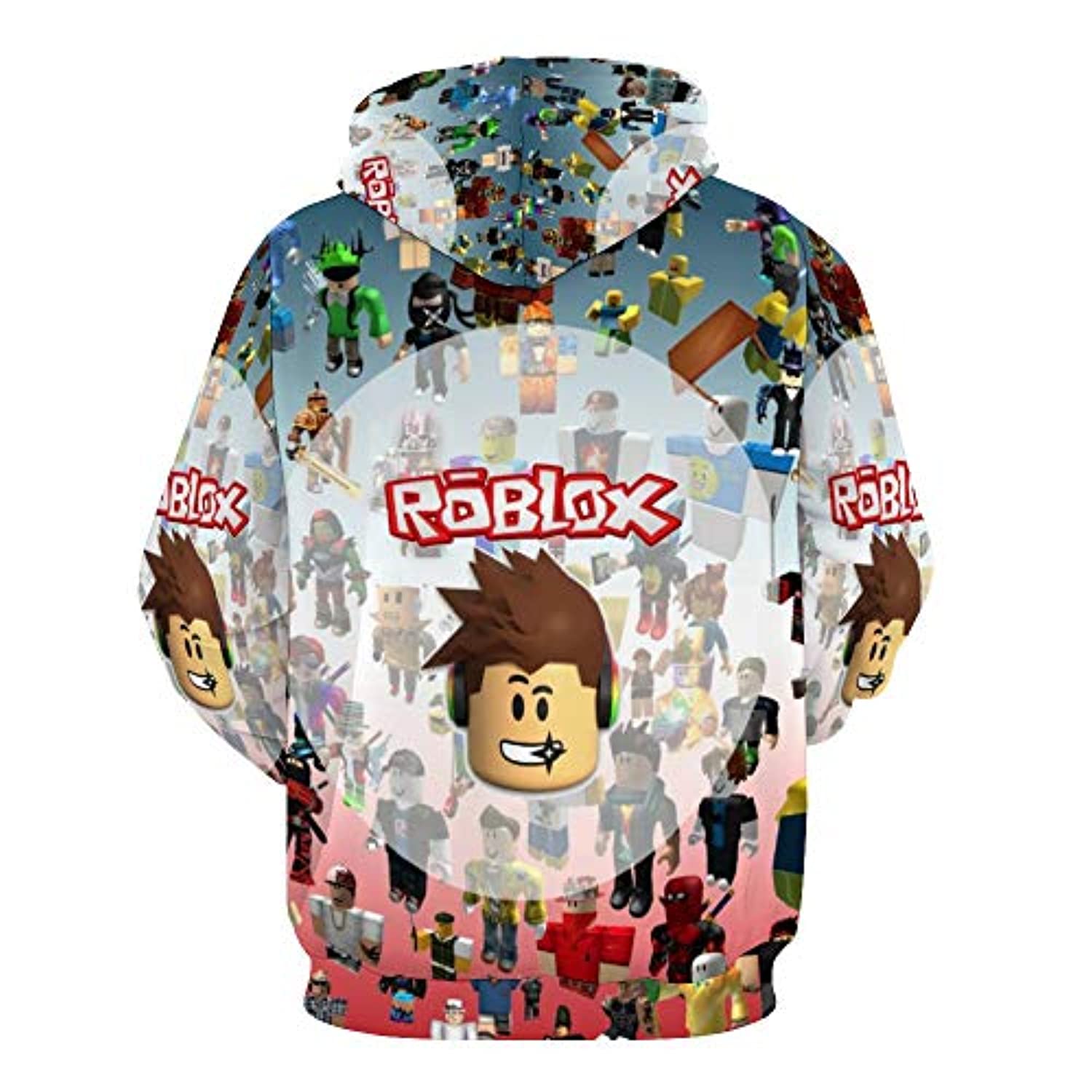 Roblox 3D Printed Hooded Sweatshirt Pullover Hoodie