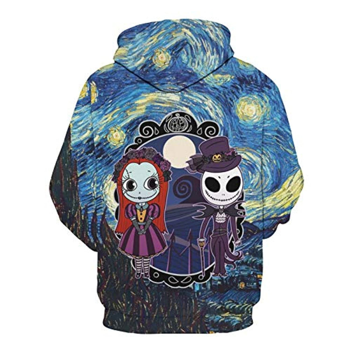 Nightmare Before Christmas Jack Skellington Hoody Pullover Hoodie