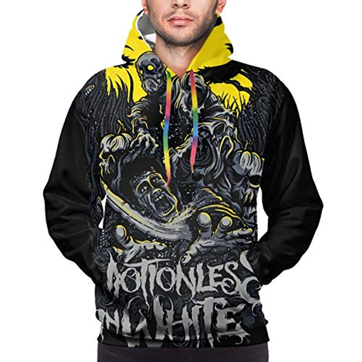 Motionless in White Men&#39;s Fashion Hooded Pullover Hoodie