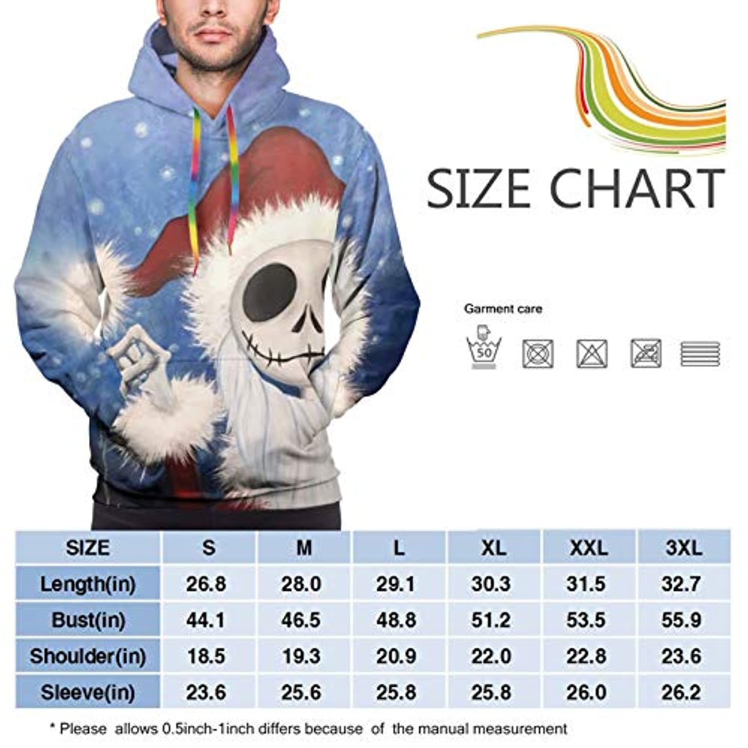 The Nightmare Before Christmas 3D Printed Sweatshirts Hoodie