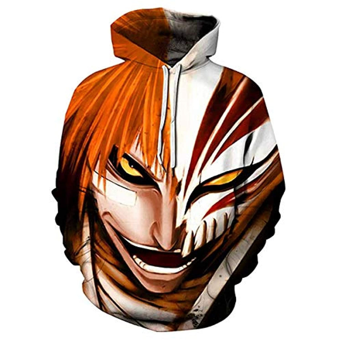 Bleach 3D Print Pullover Hoodie Sweatshirt