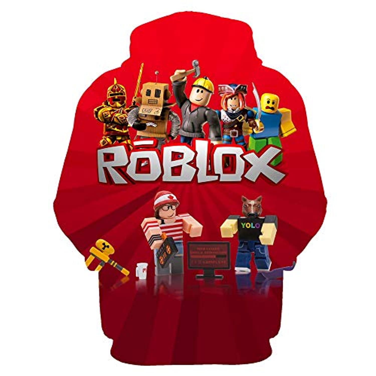 Unisex 3D Print Pullover Hooded Sweatshirts Hoodies