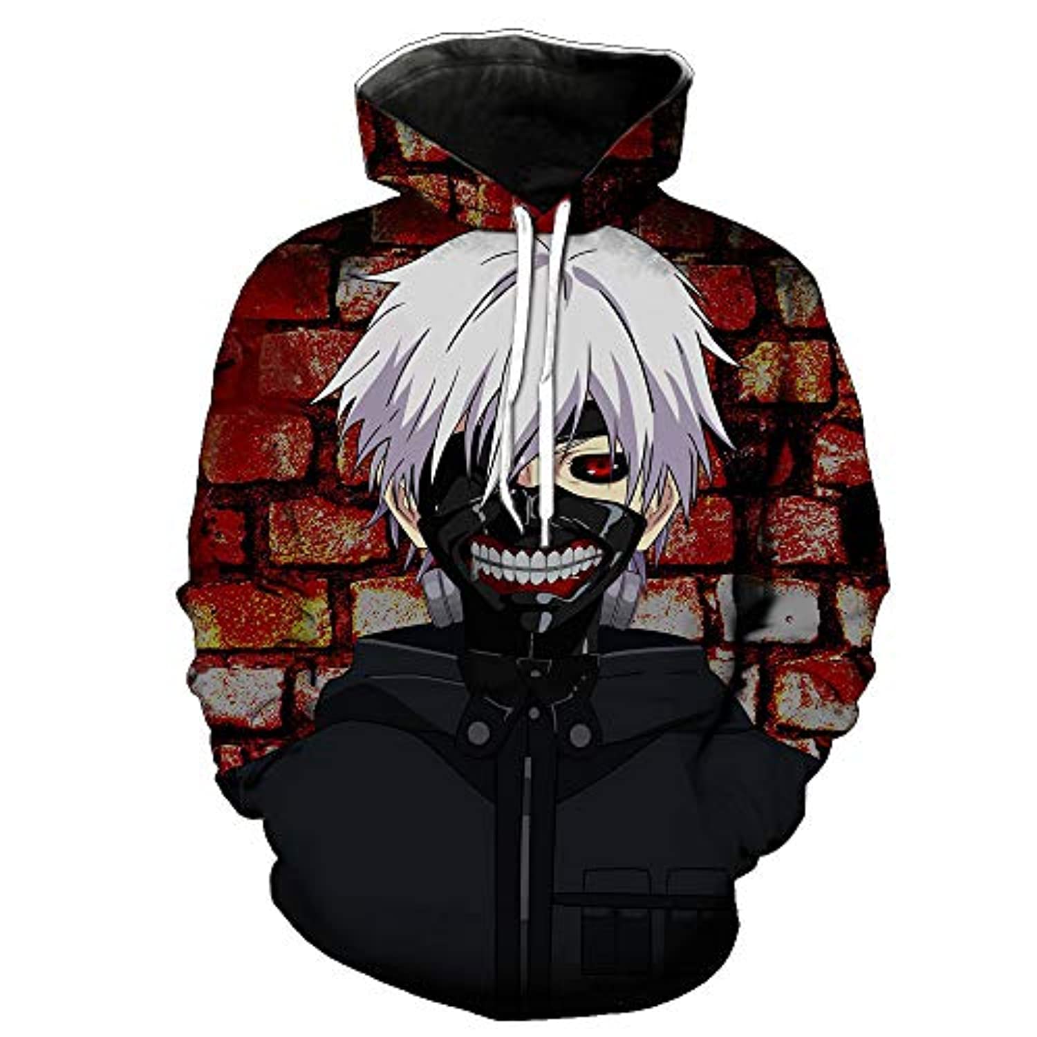 Unisex Tokyo Ghoul Hoodie Outwear Jacket