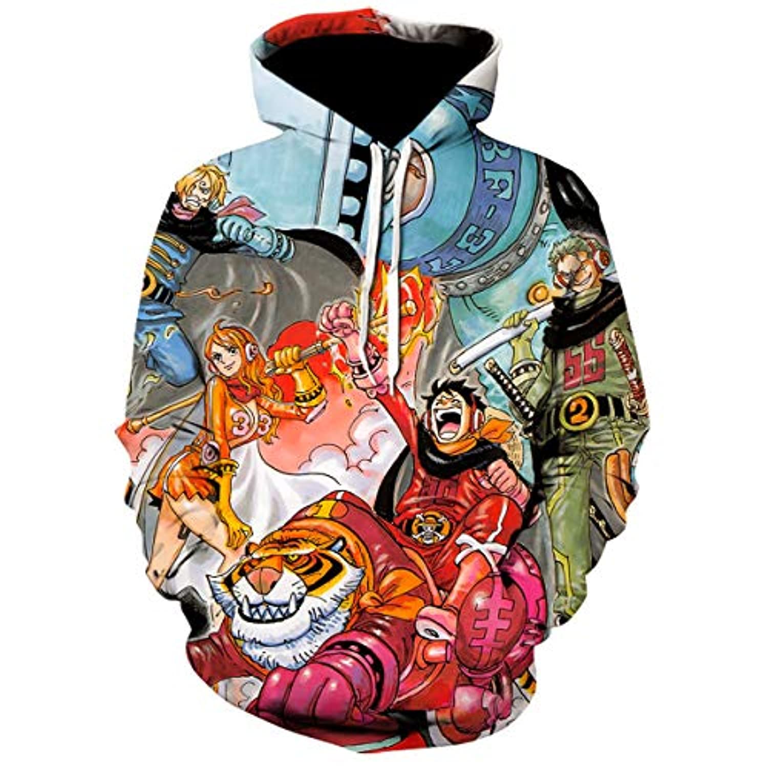 One Piece Unisex Anime 3D Printed Hoodie