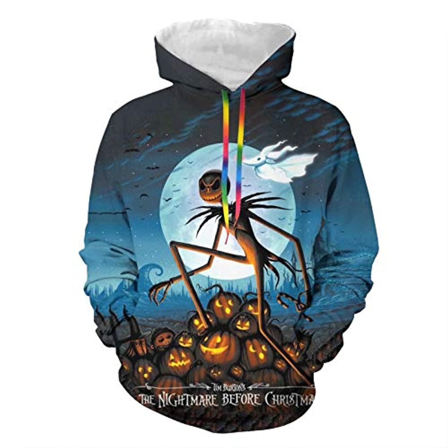 Nightmare Before Christmas 3D Print Hooded Sweatshirt Hoodie