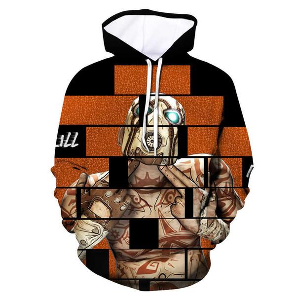 Game Borderlands 3 Hoodies - 3D Digital Print Hooded Pullover