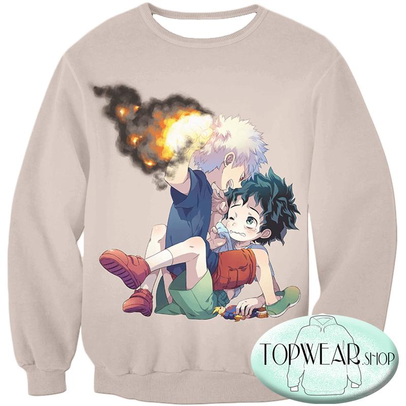 My Hero Academia Hoodie -  Amazing Izuki X Bakugo Pullover Hoodie