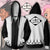 Anime Bleach Zip Up Hoodie Black