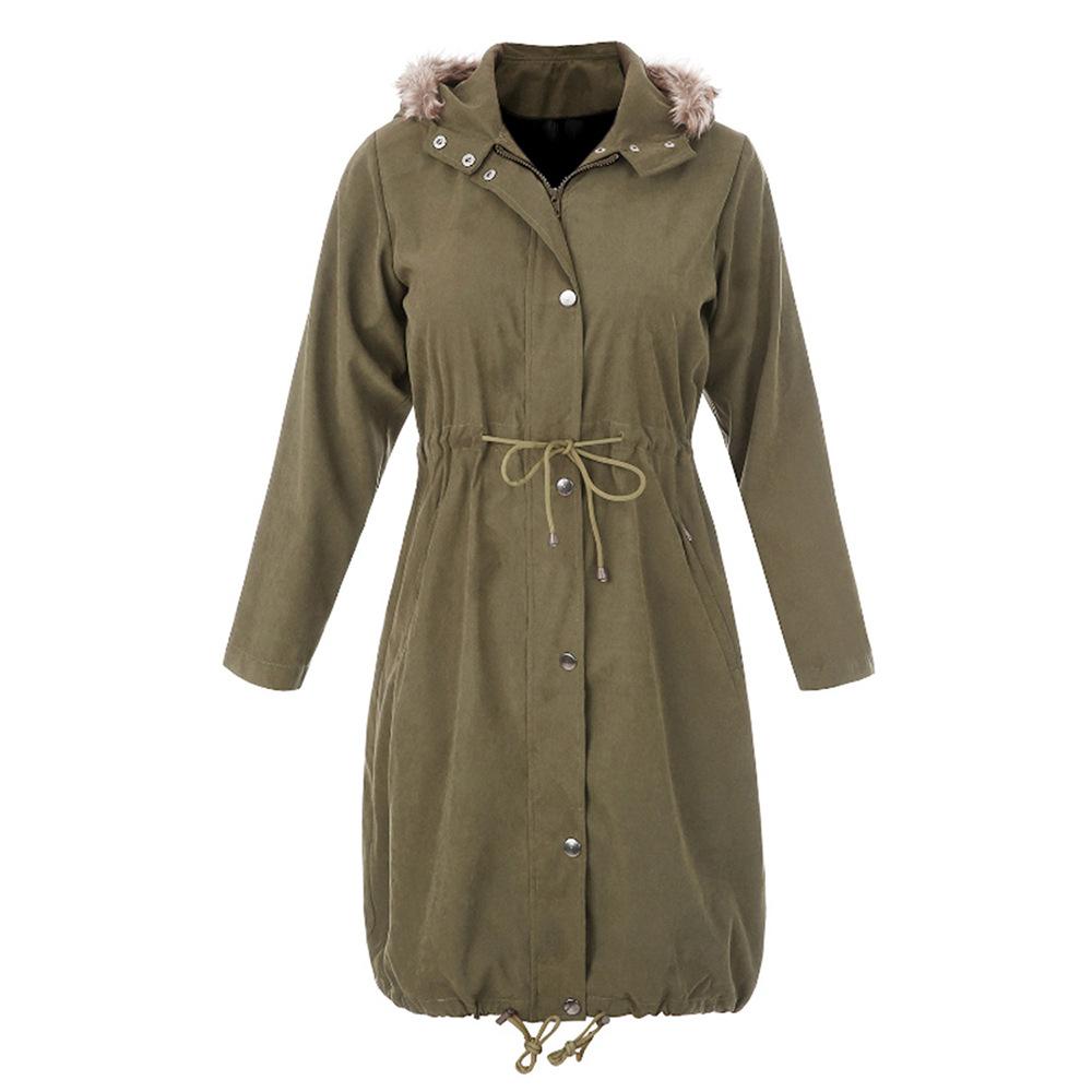Women's Coat -  Maternity Clothings Kangaroo Outfit Mother Fur Hoodied Coat