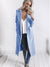 Women Trench Coat Long Sleeve Pocket Overcoat