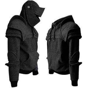 Men's Coats - Medieval Style Hoodie Duncan Armored Knight Garb Tops