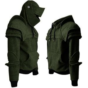 Men's Coats - Medieval Style Hoodie Duncan Armored Knight Garb Tops