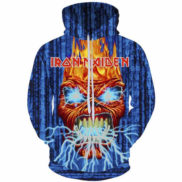 Iron Maiden Hoodie - 3D Print Sweatshrit