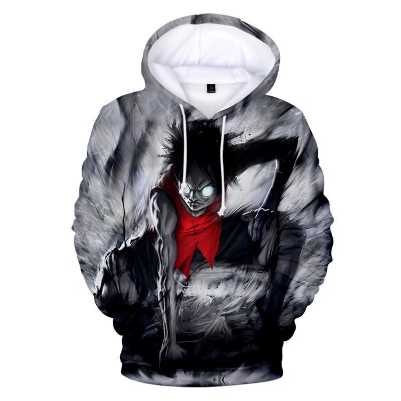 One Piece 3D Printed Hooded Sweatshirts - Men/Women Hoodie