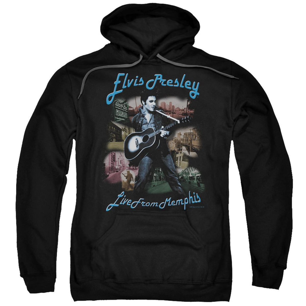 Elvis Presley Hoodies: MEMPHIS Pull-Over Hoodie