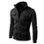 KFSO Men's Casual Winter Cotton Military Jackets Outdoor Coat Windproof Windbreaker (Coffee, XL)