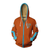 Avatar: The Last Airbender Hoodies: Zip Up Orange Hoodie