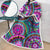 3D Digital Printed Blanket With Sleeves-Geometric Designs Blanket Robe