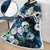 3D Digital Flower Printed Blanket With Sleeves-Cute Cartoon Blanket Robe