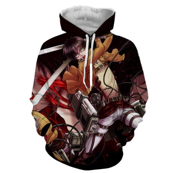 Attack on Titan Hoodie - Anime Hooded Pullover