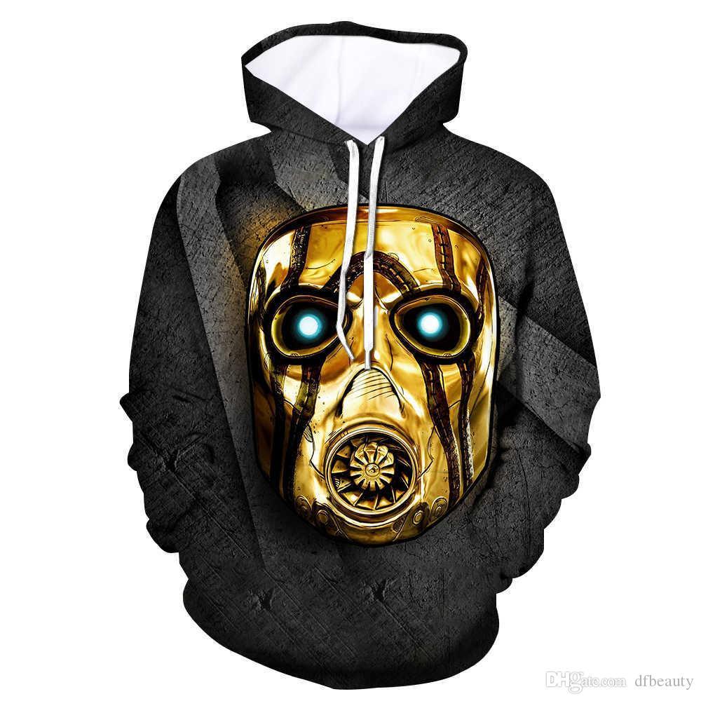 Game Borderlands 3 Hoodies - 3D Digital Print Hooded Pullover