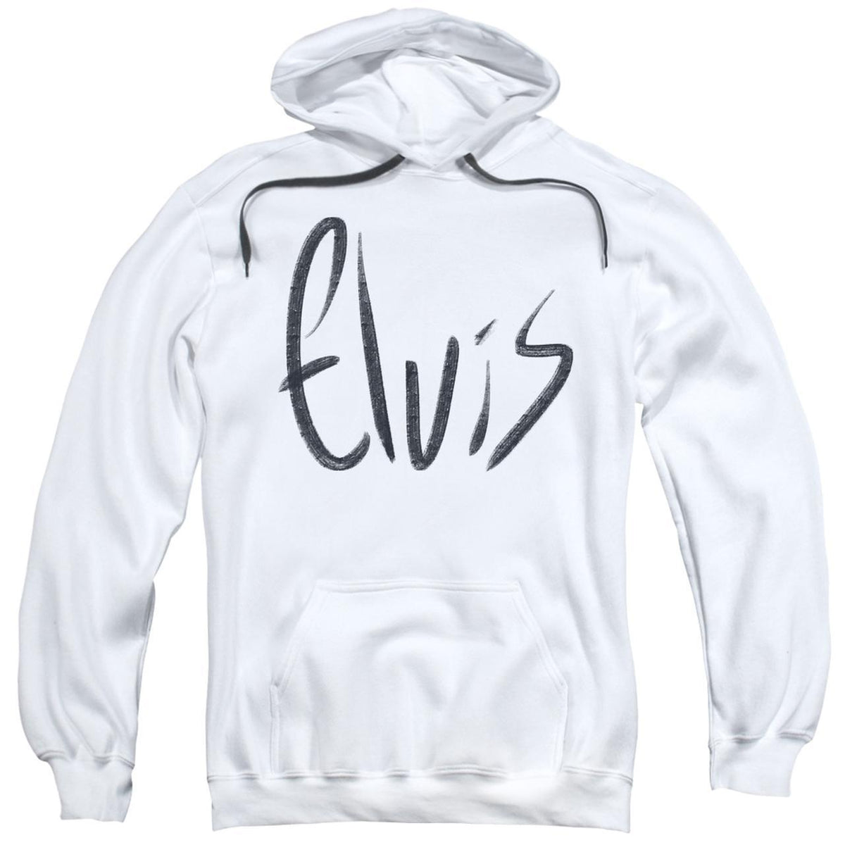 Elvis Presley Hoodies: SKETCHY NAME Pull-Over Hoodie