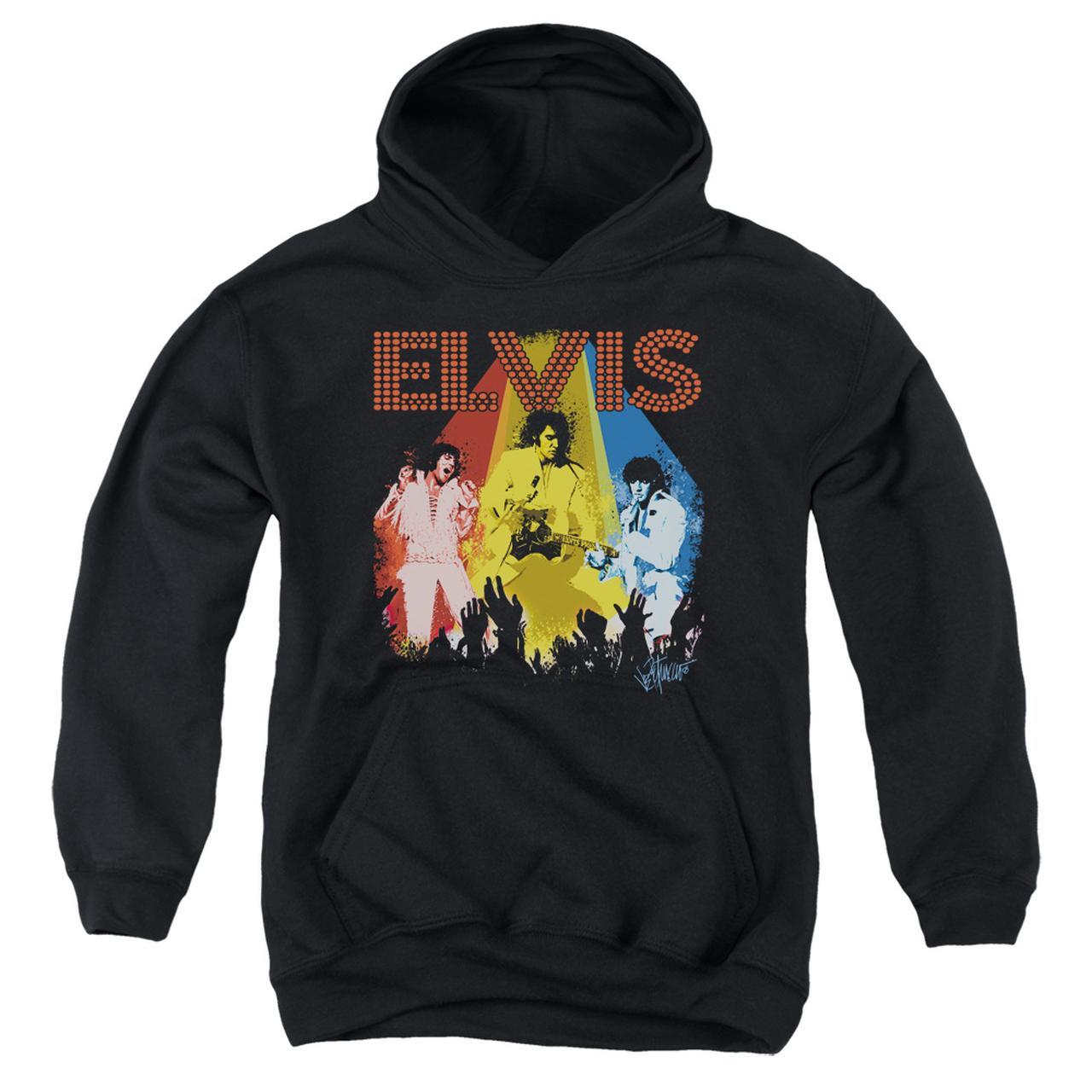 Elvis Presley Hoodies: VEGAS REMEMBERED Pull-Over Hoodie