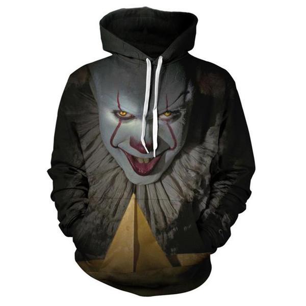3D Printed Sweatshirt Hoodies - Suicide Squad Joker 3D Hooded Pullover