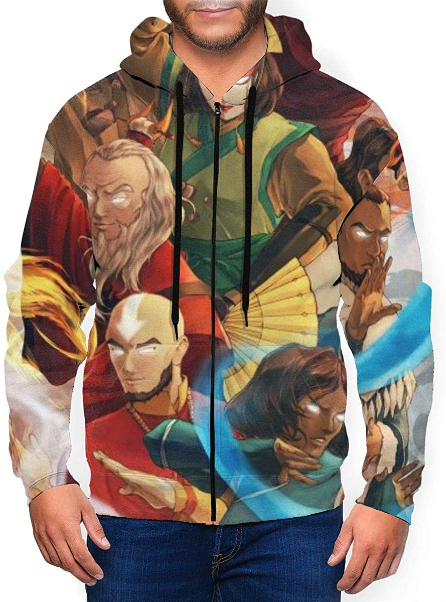 Avatar The Last Airbender - 3D Digital Print Zip Up Hoodie