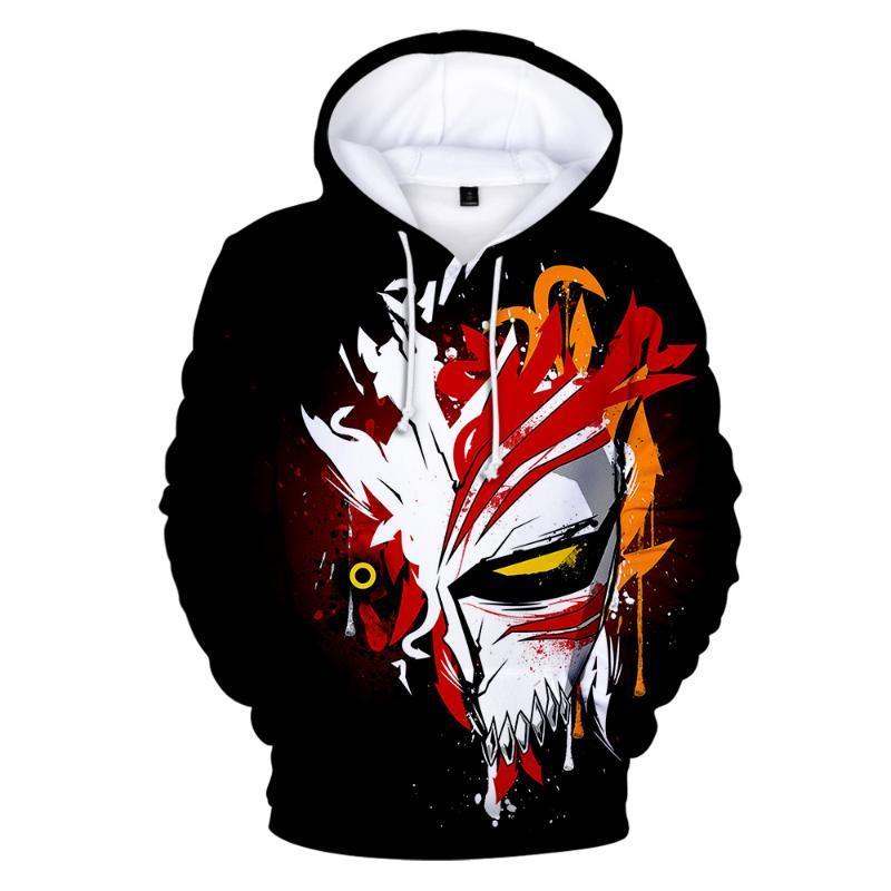 Bleach 3D Printed High-Quality Hoodies - Anime Hooded Sweatshirt