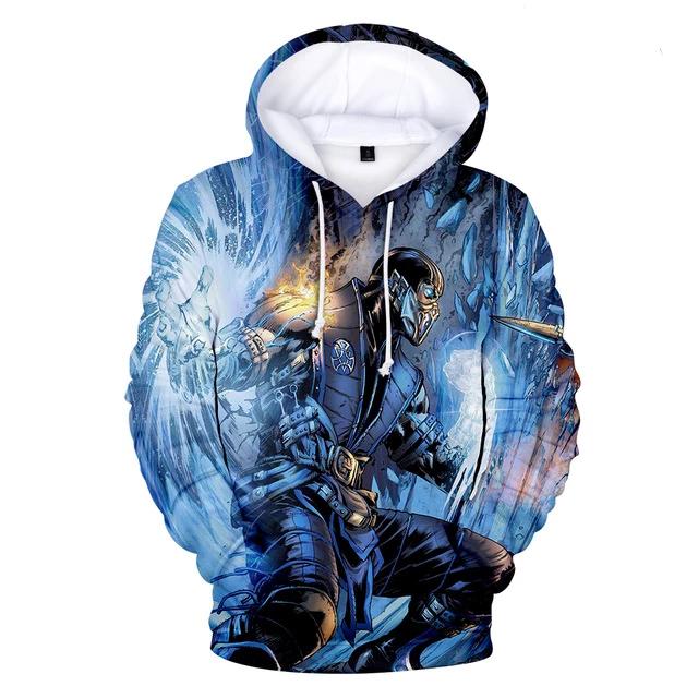 Mortal Kombat 11 3D Printed Men Fashion Hoodie