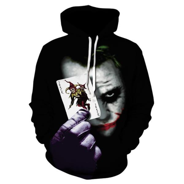 Joker 3D Print Sweatshirt - Suicide Squad Hoodies Pullovers